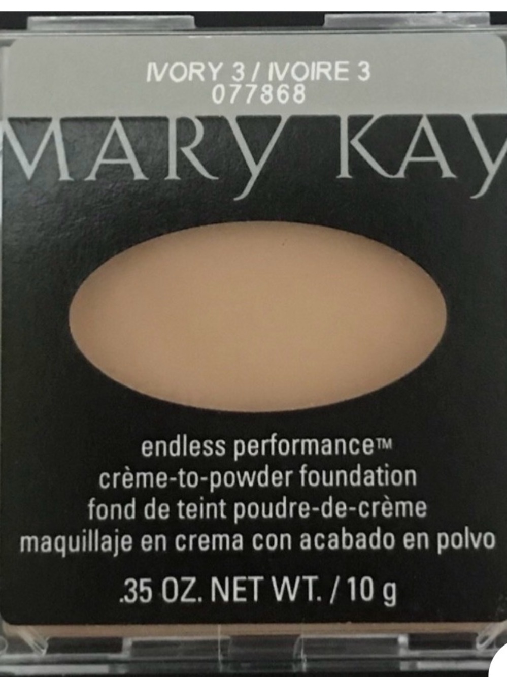 Mary Kay Endless Performance Crème-to-Powder Foundation - Ivory 3